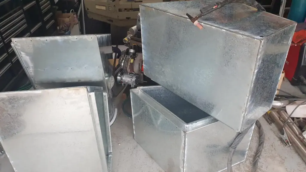 Pair - Under Tray Storage Boxes (Weld Yourself)